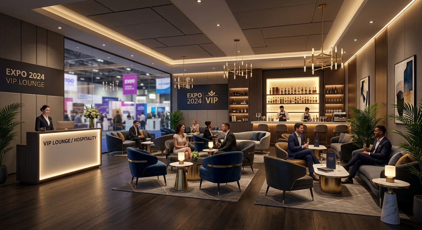 Hall 4 — VIP Lounge Area